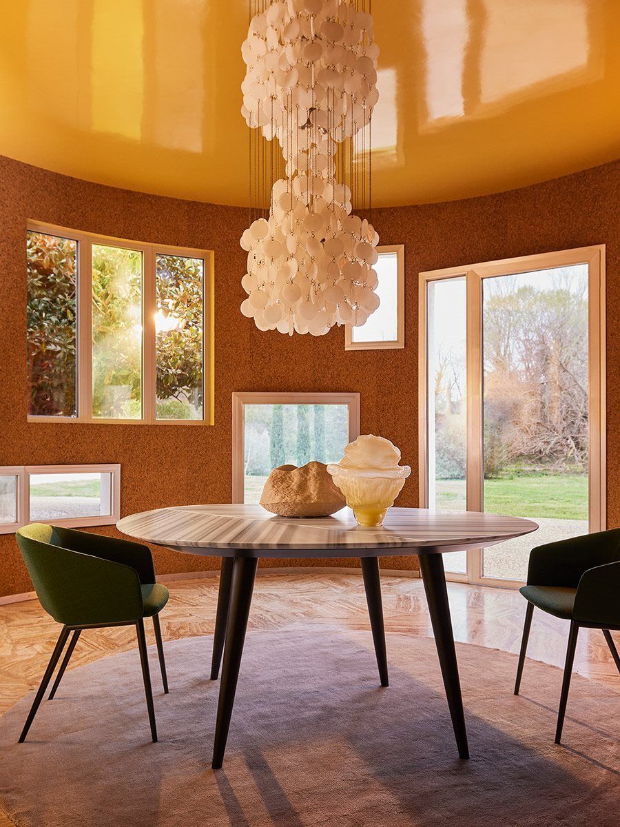 Tweed (marble) dining table