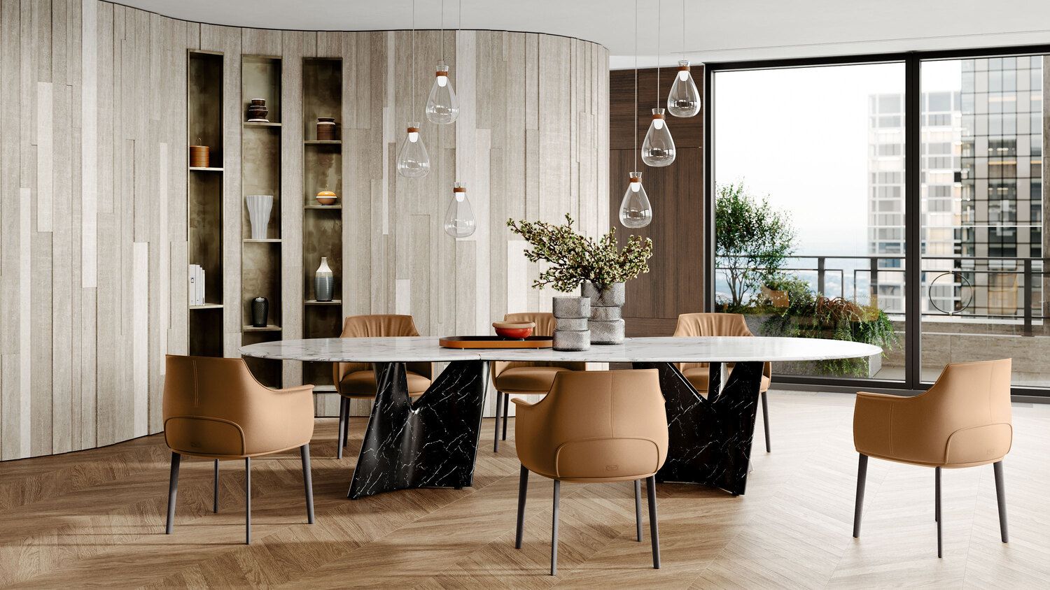 Archibald large dining chair