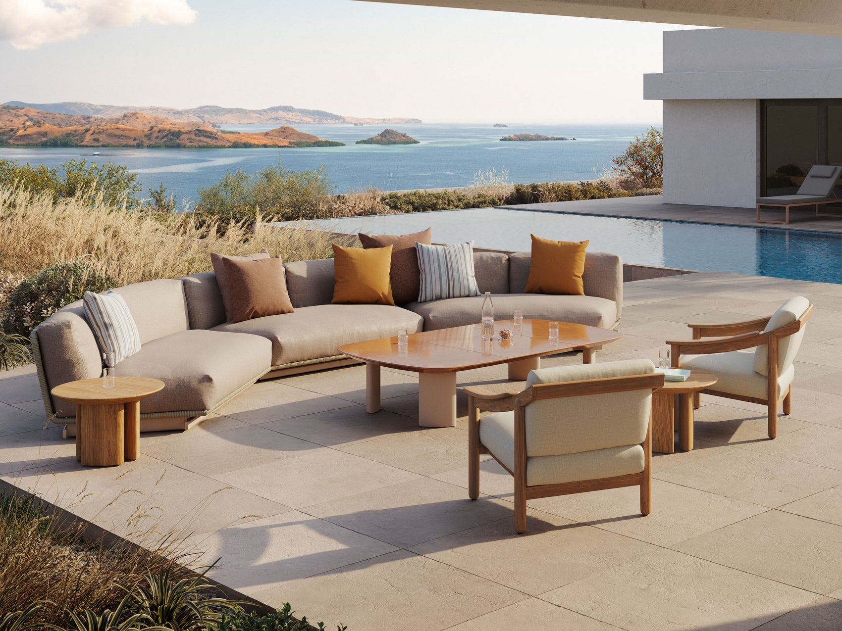 Tilos outdoor sofa