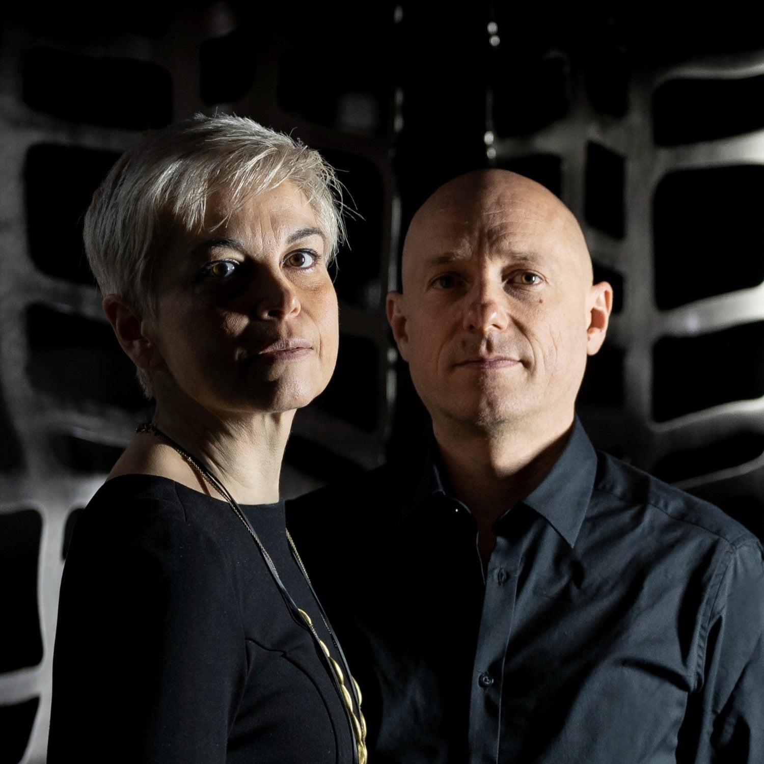 Portrait of Alessandro Castello and Maria Antonietta Lagravinese of Castello Lagravinese Studio