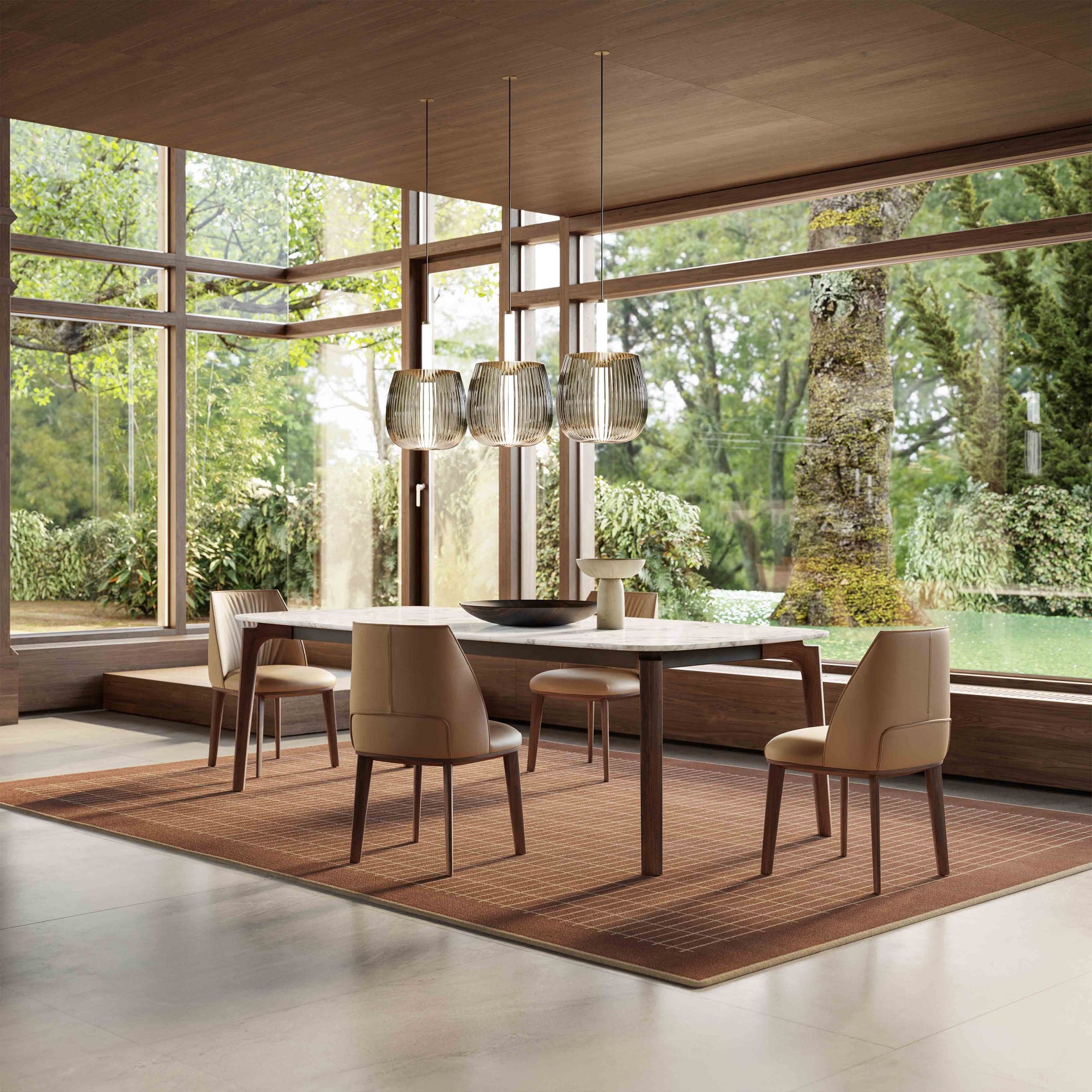 Archibald slim dining chair
