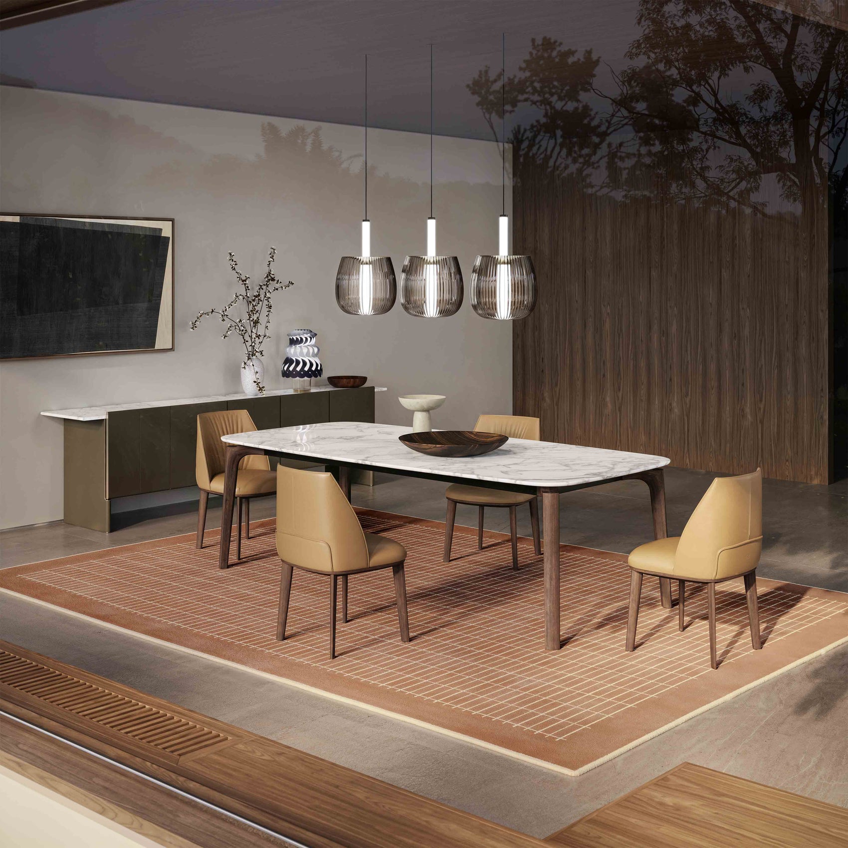 Archibald slim dining chair