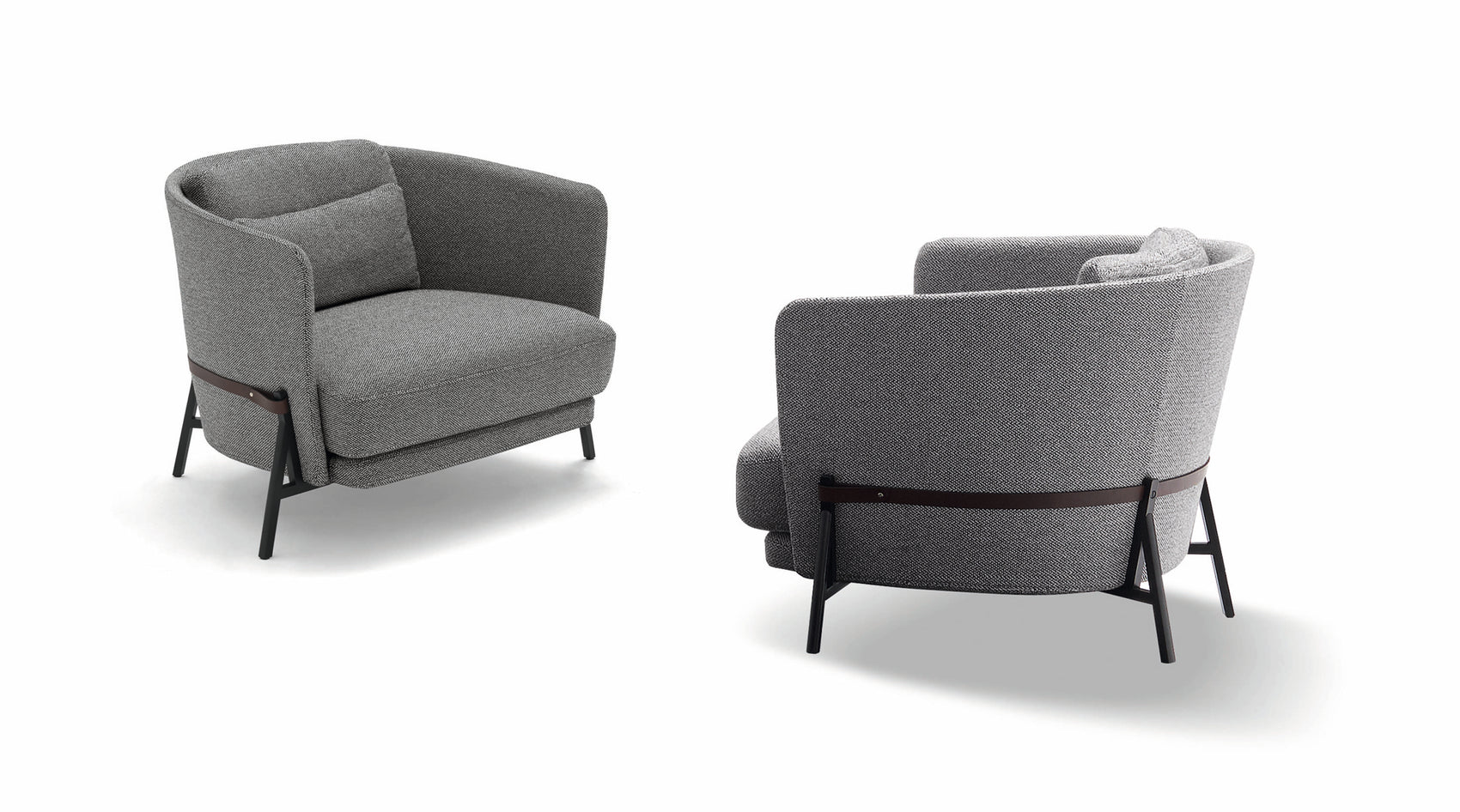 Cradle armchair (set of 2)