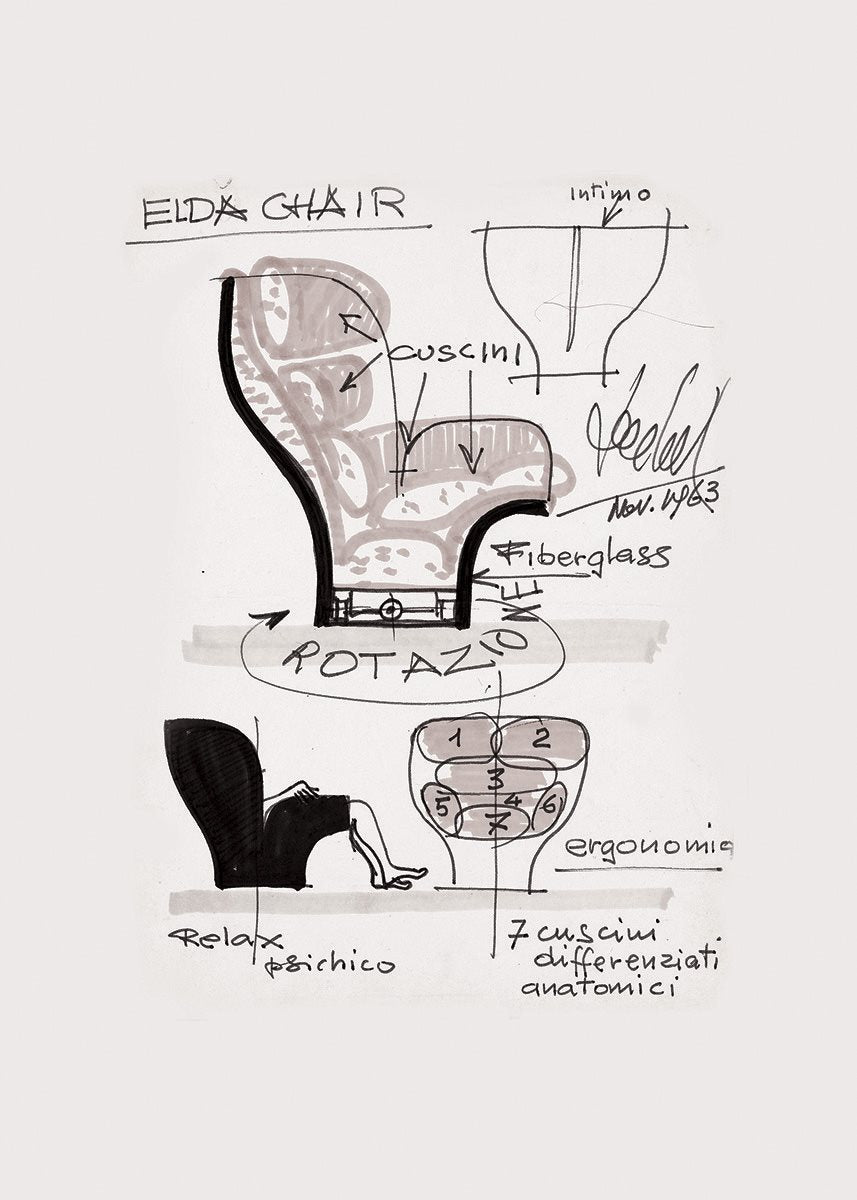 Elda armchair