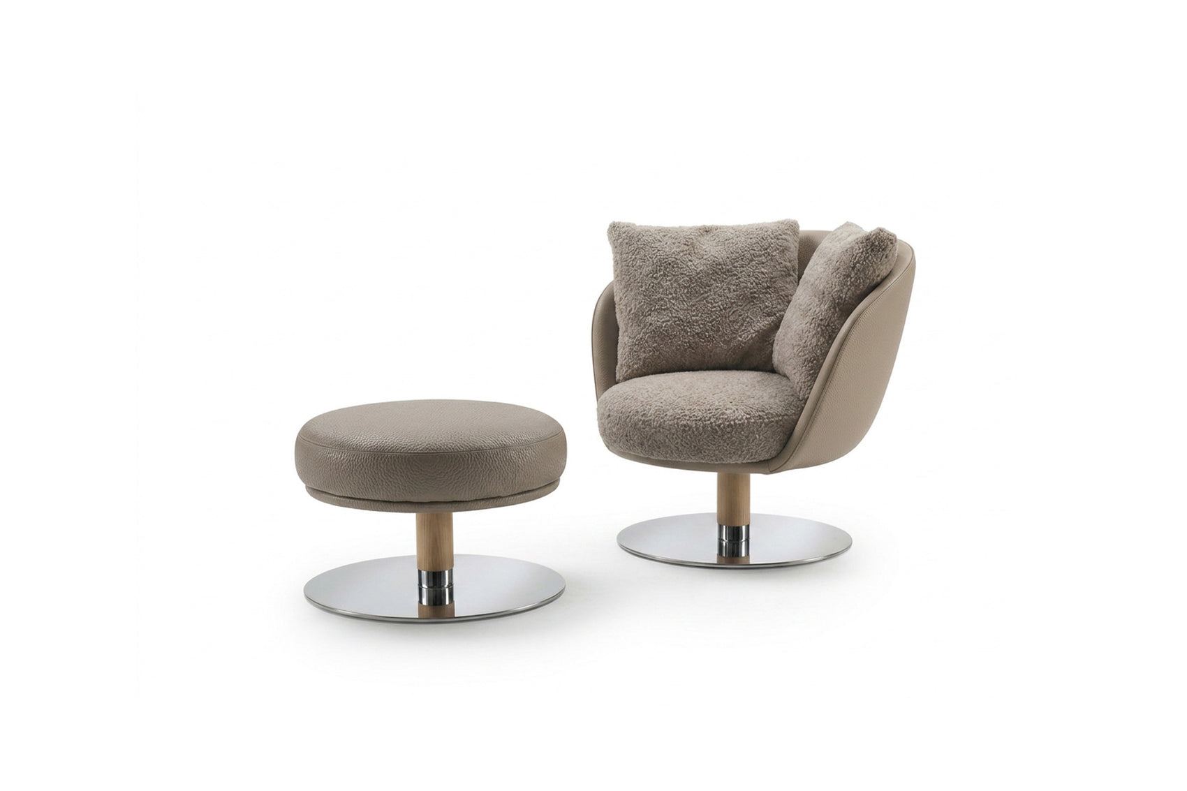 Eri armchair and footstool