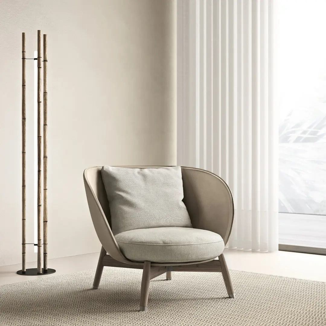 Eri armchair and footstool