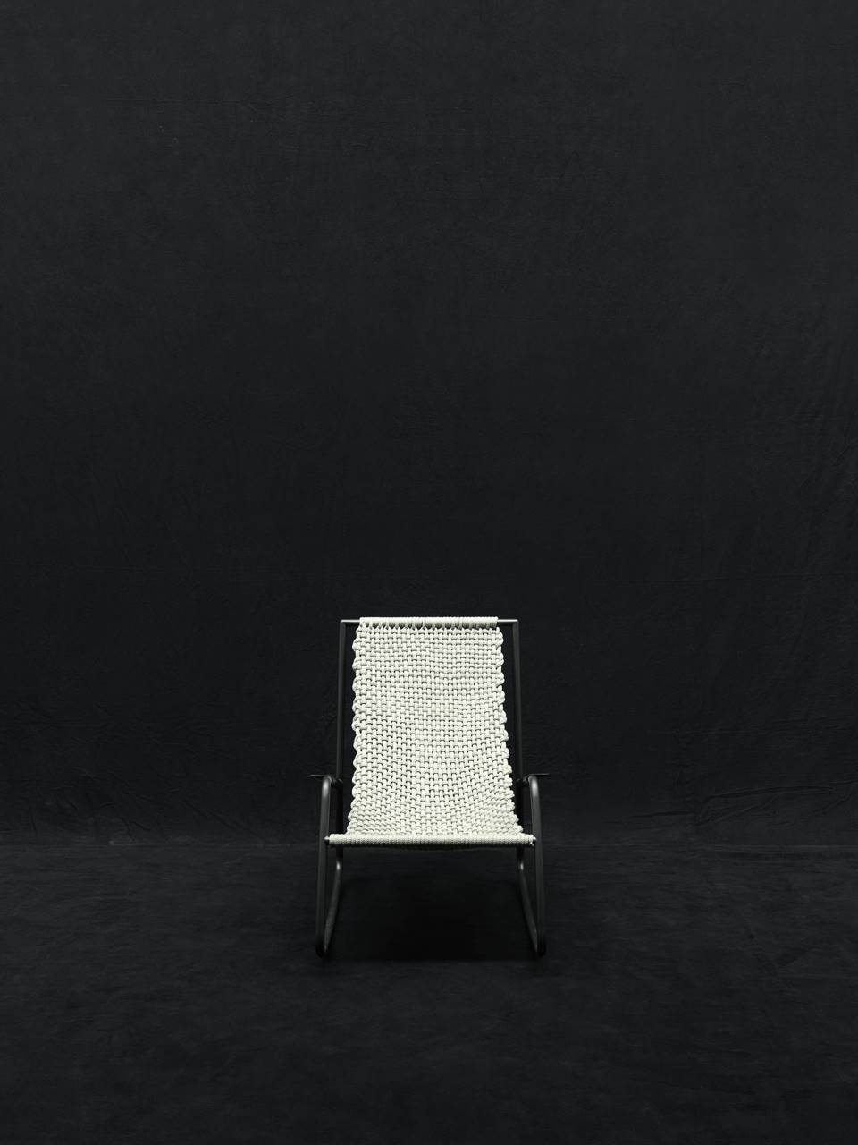 Flow rocking armchair