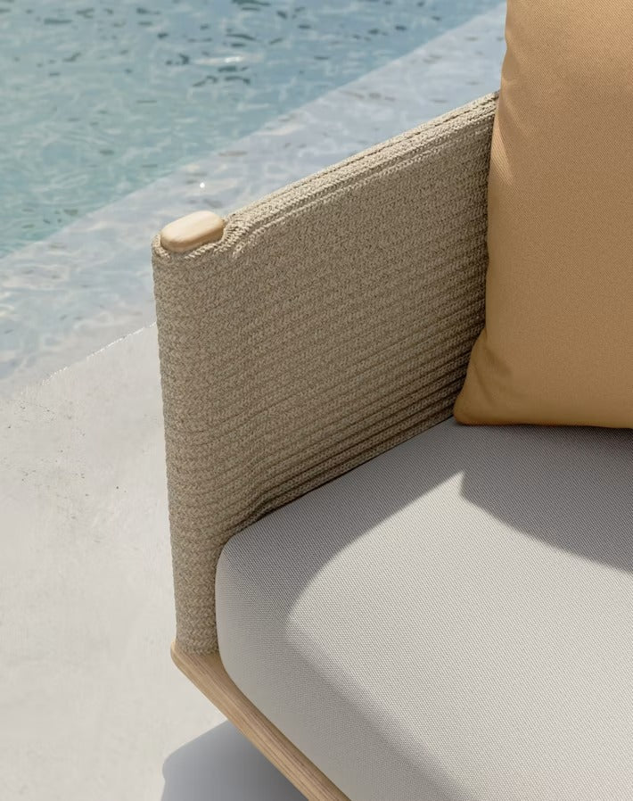 Giro 3-seater outdoor sofa