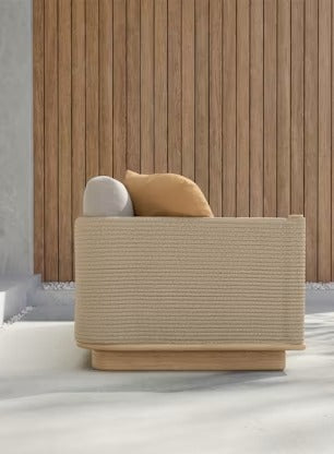 Giro 3-seater outdoor sofa