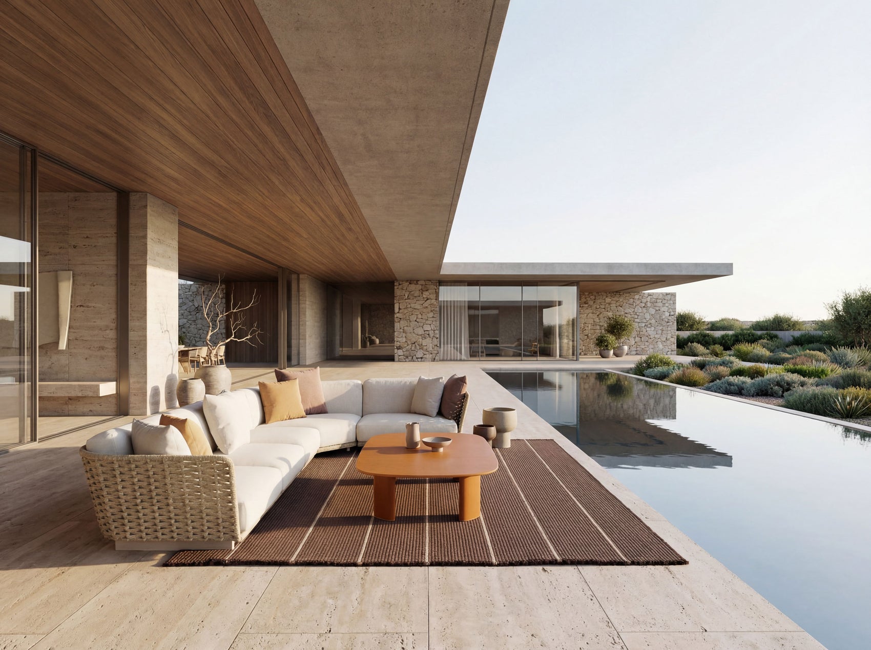 Tilos outdoor sofa