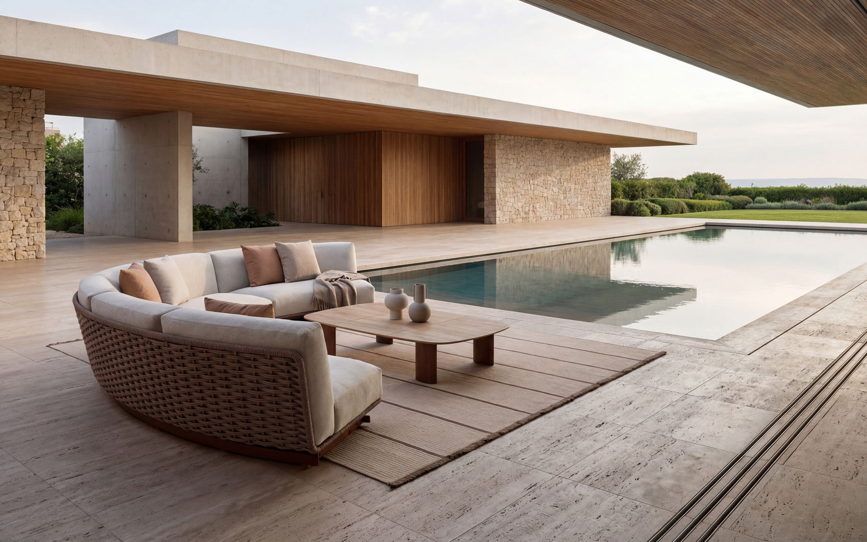 Tilos outdoor sofa