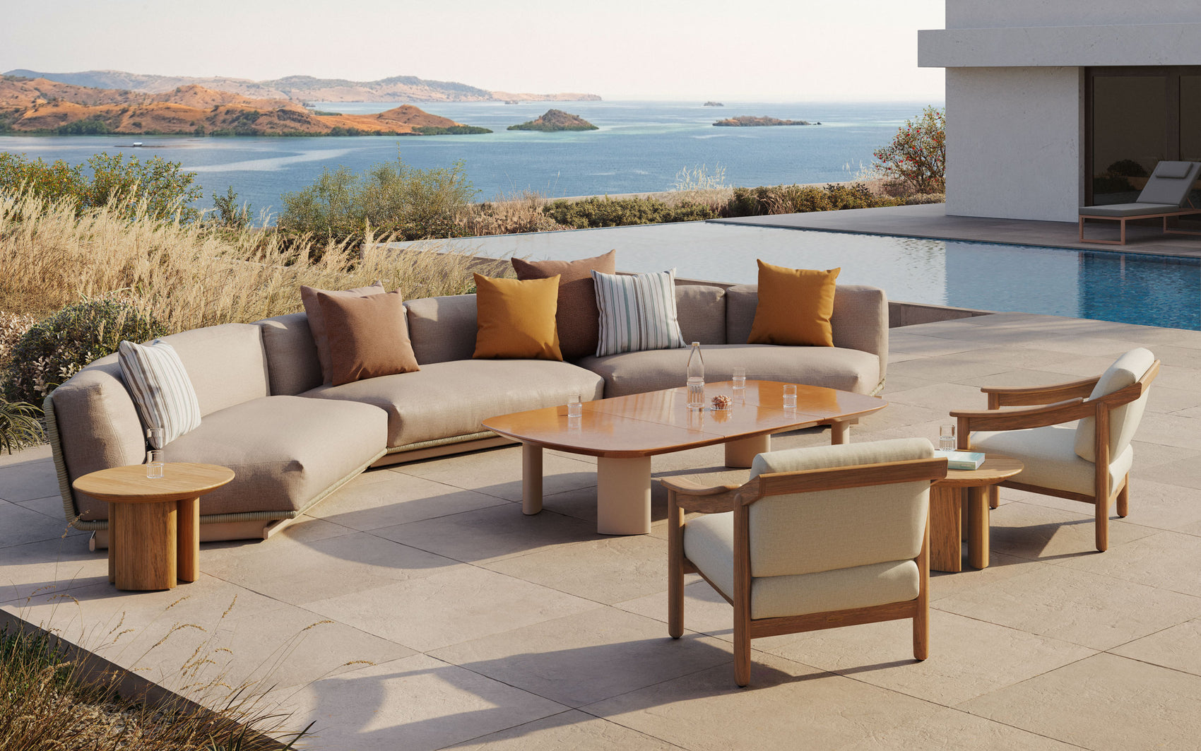 Tilos outdoor sofa
