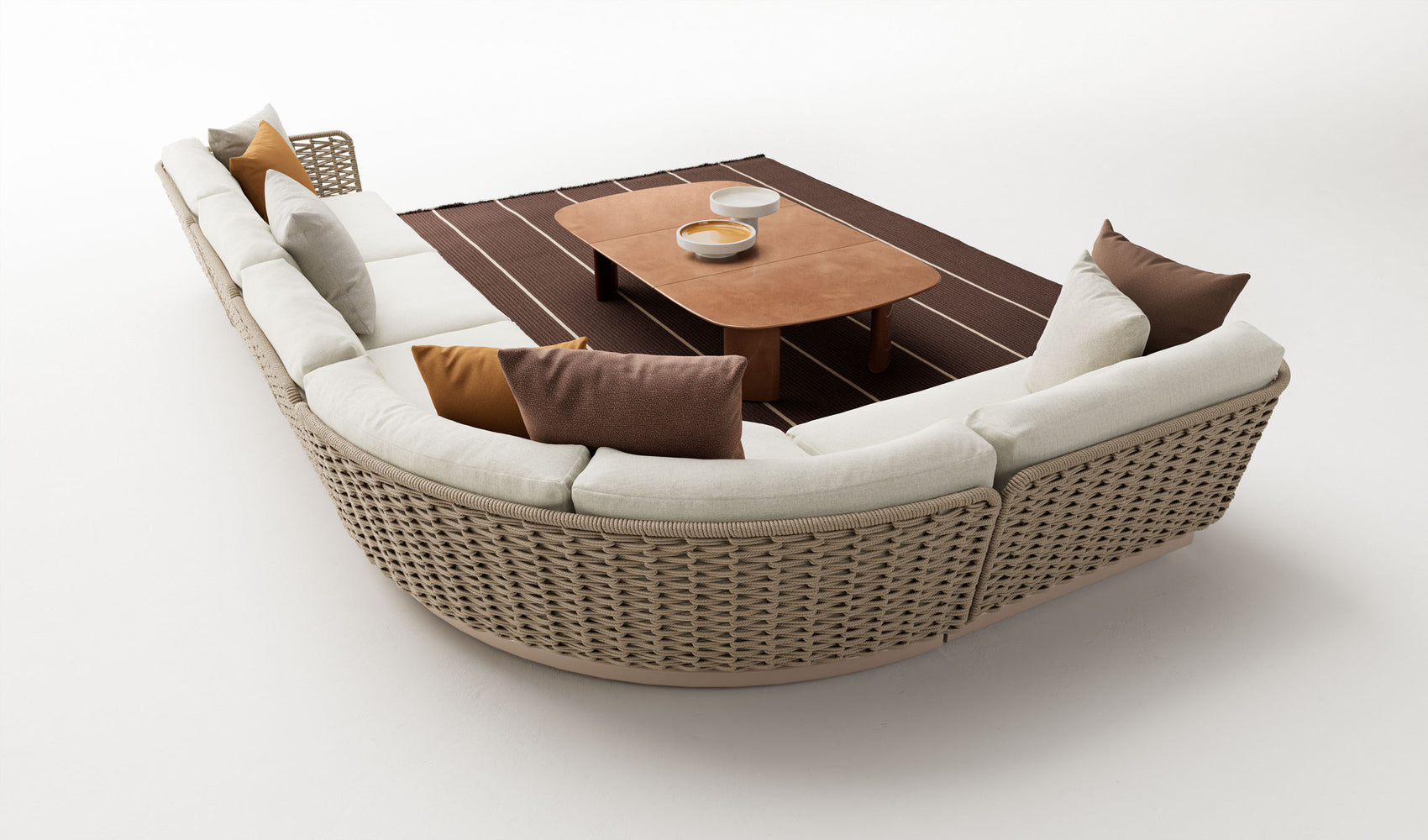 Tilos outdoor sofa