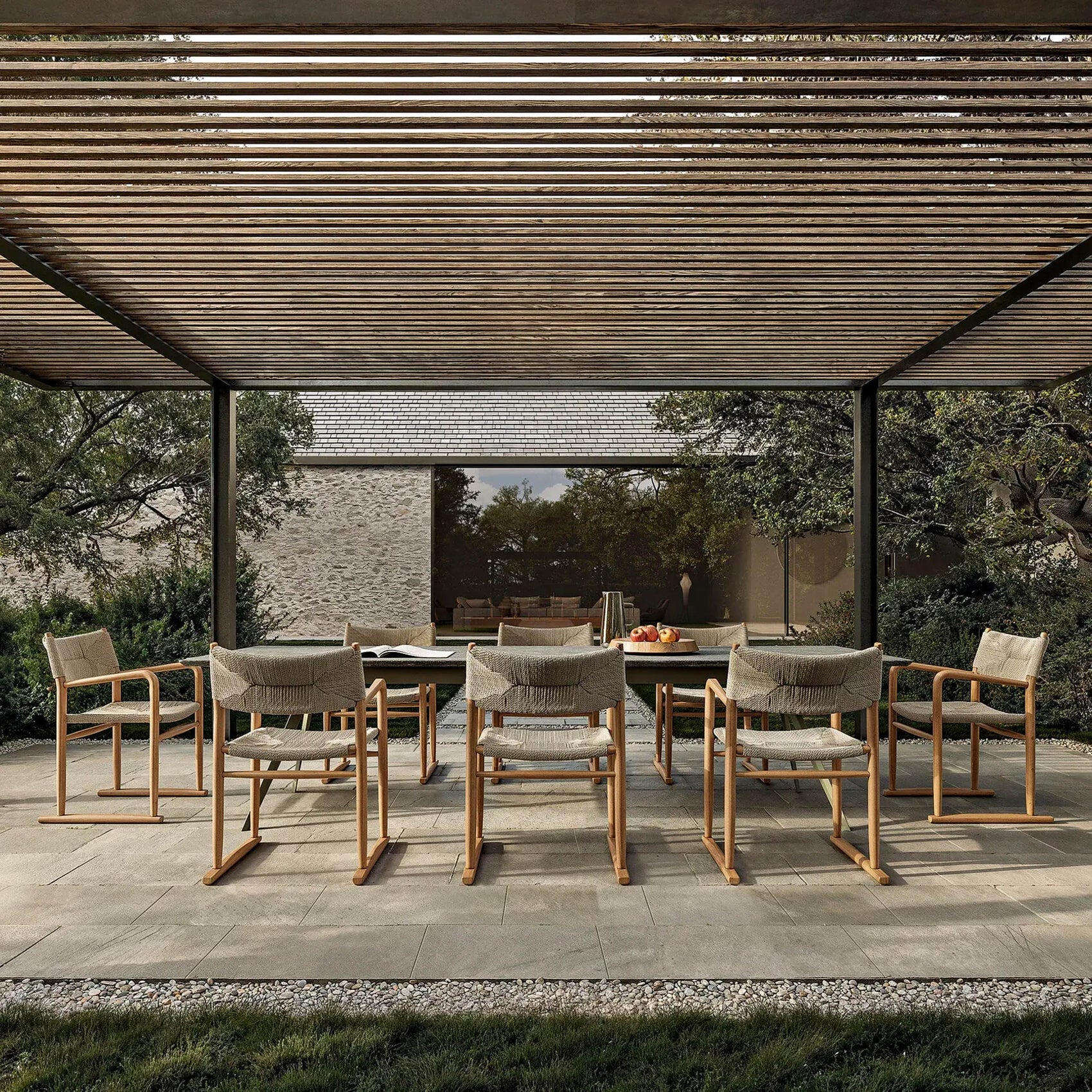 Kim outdoor armchair (set of 2)