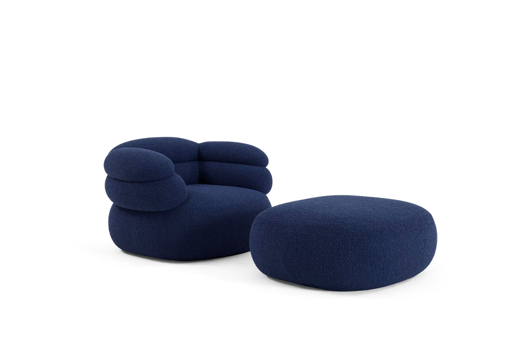 Biboni lounge chair and ottoman