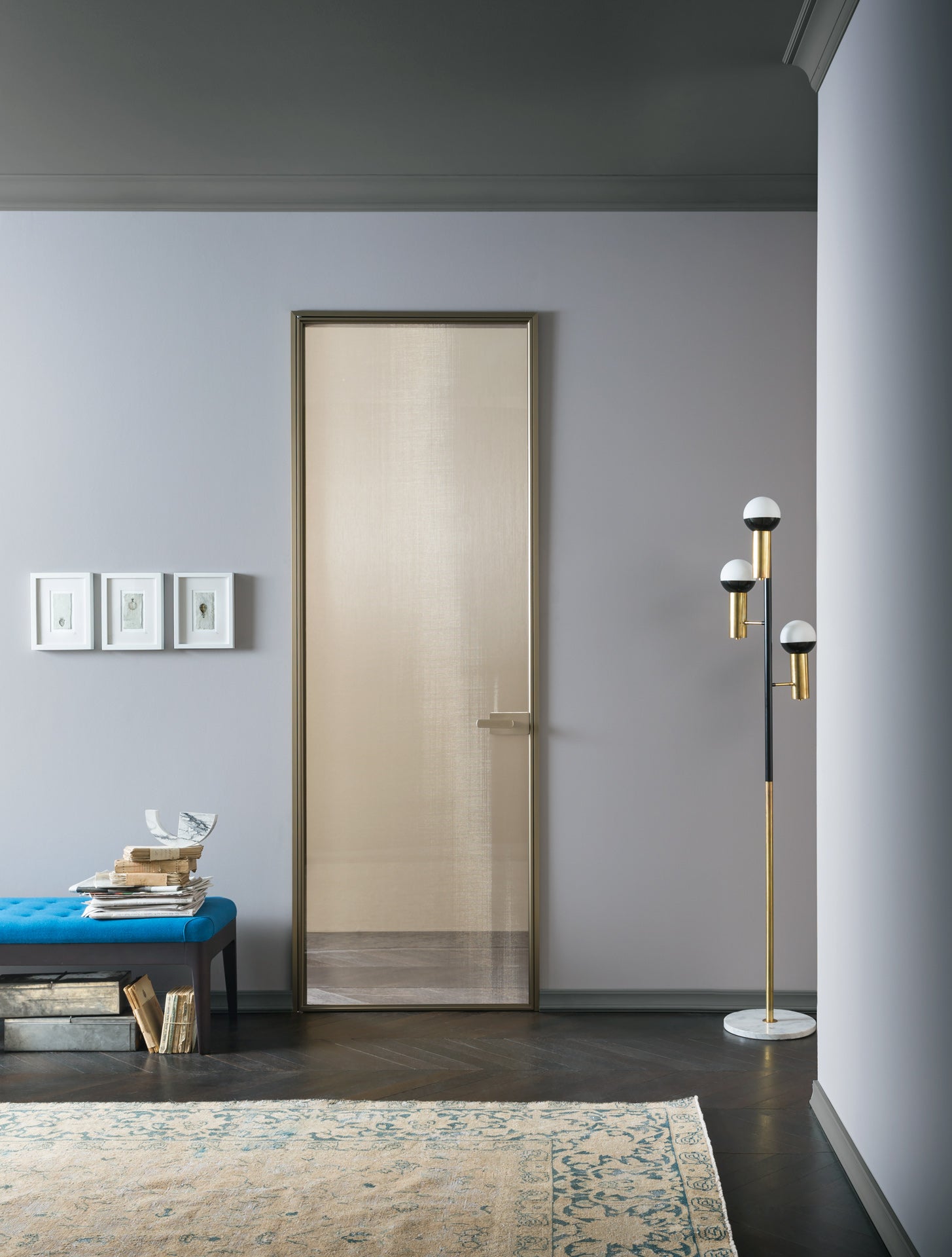 L7 door by Piero Lissoni detail