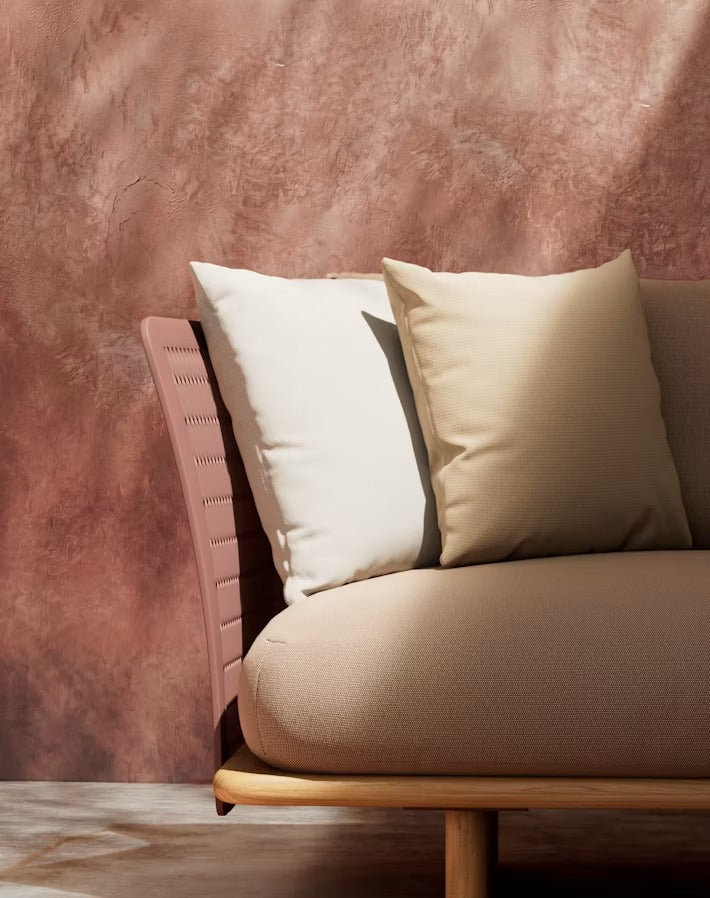 Mesh 3-seater outdoor sofa