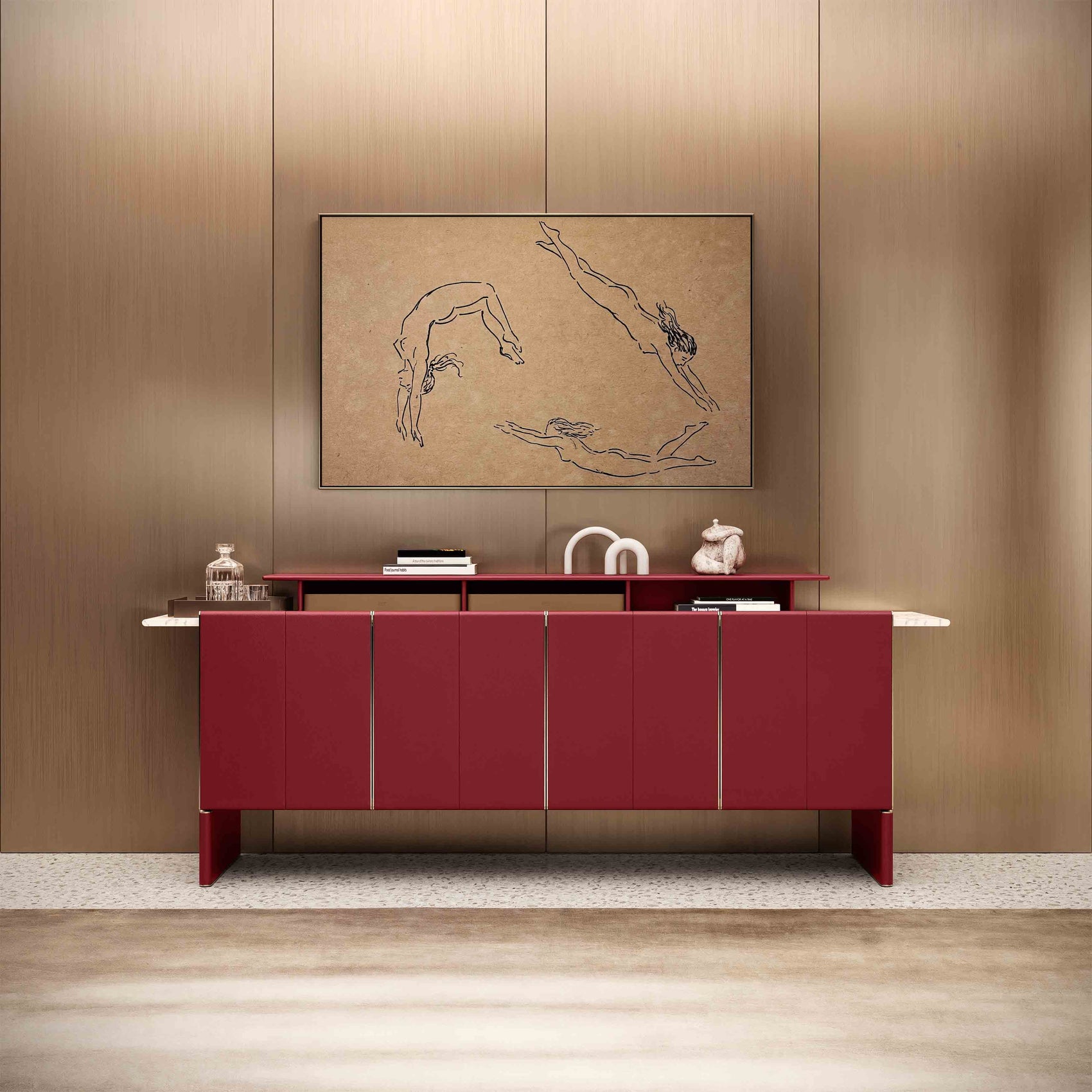 Zabriskie low cabinet