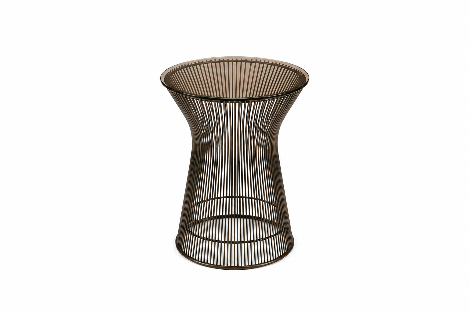 Platner side table