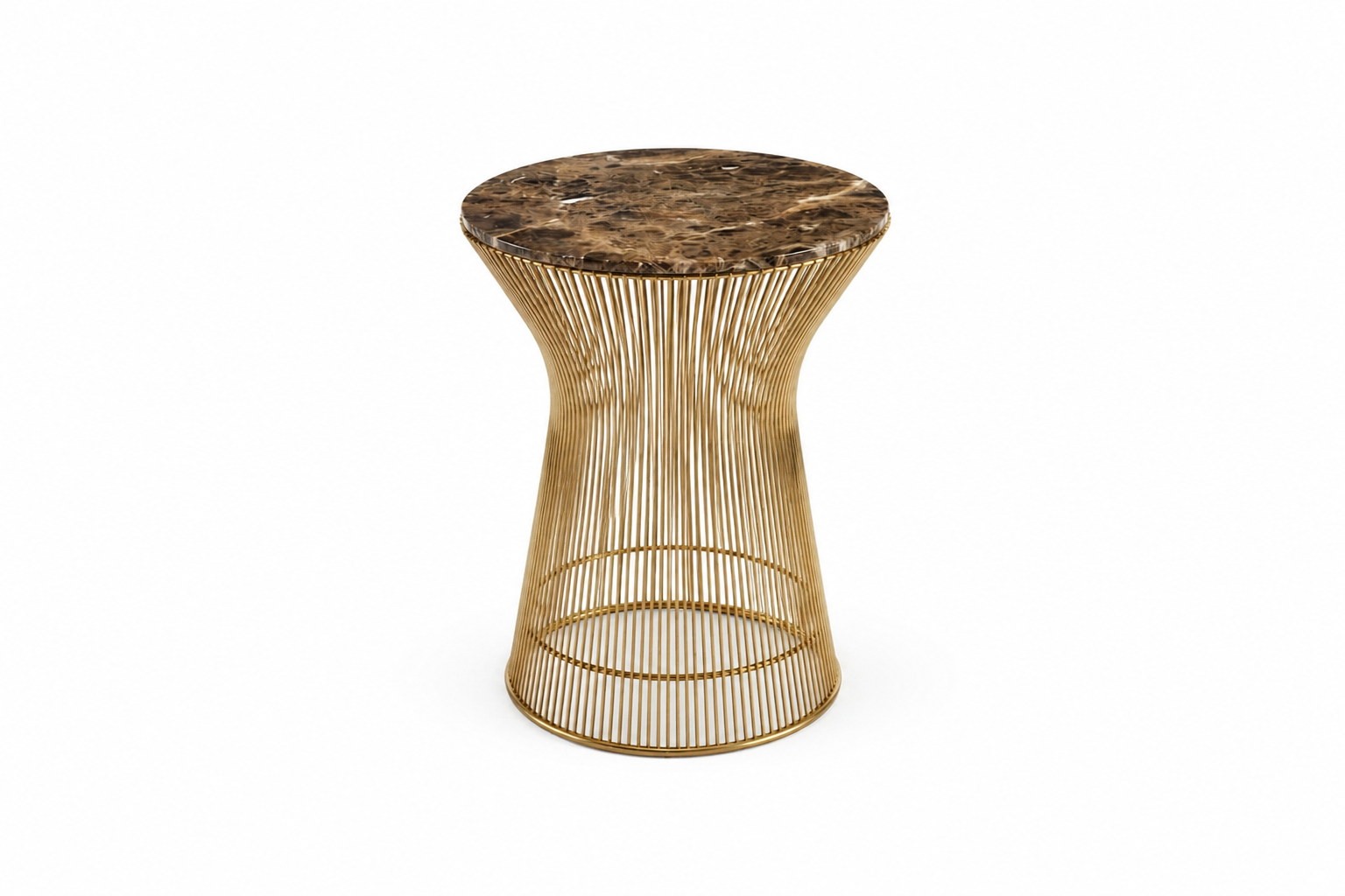 Platner side table