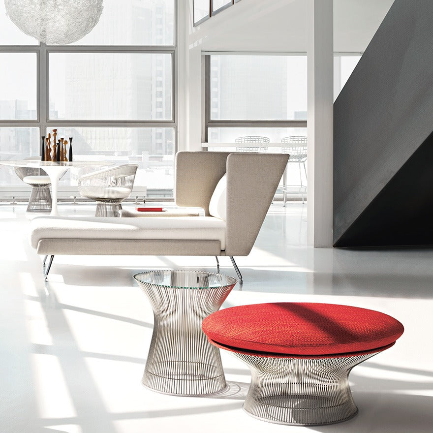 Platner side table