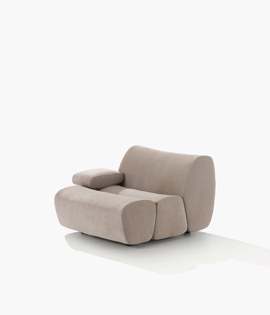 Ernest armchair by Poliform