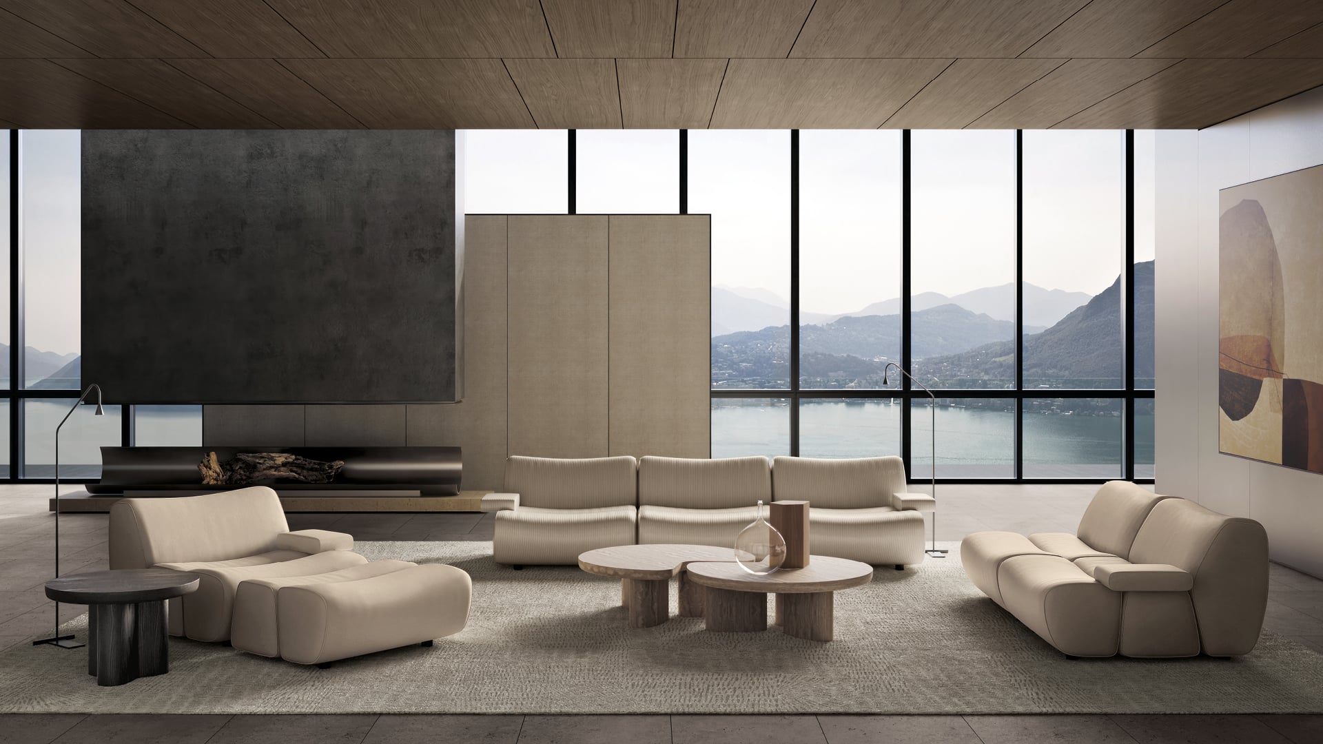 Ernest armchair by Poliform