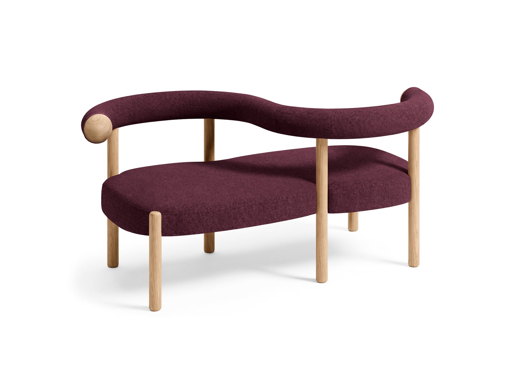 Rondevù vis a vis armchair