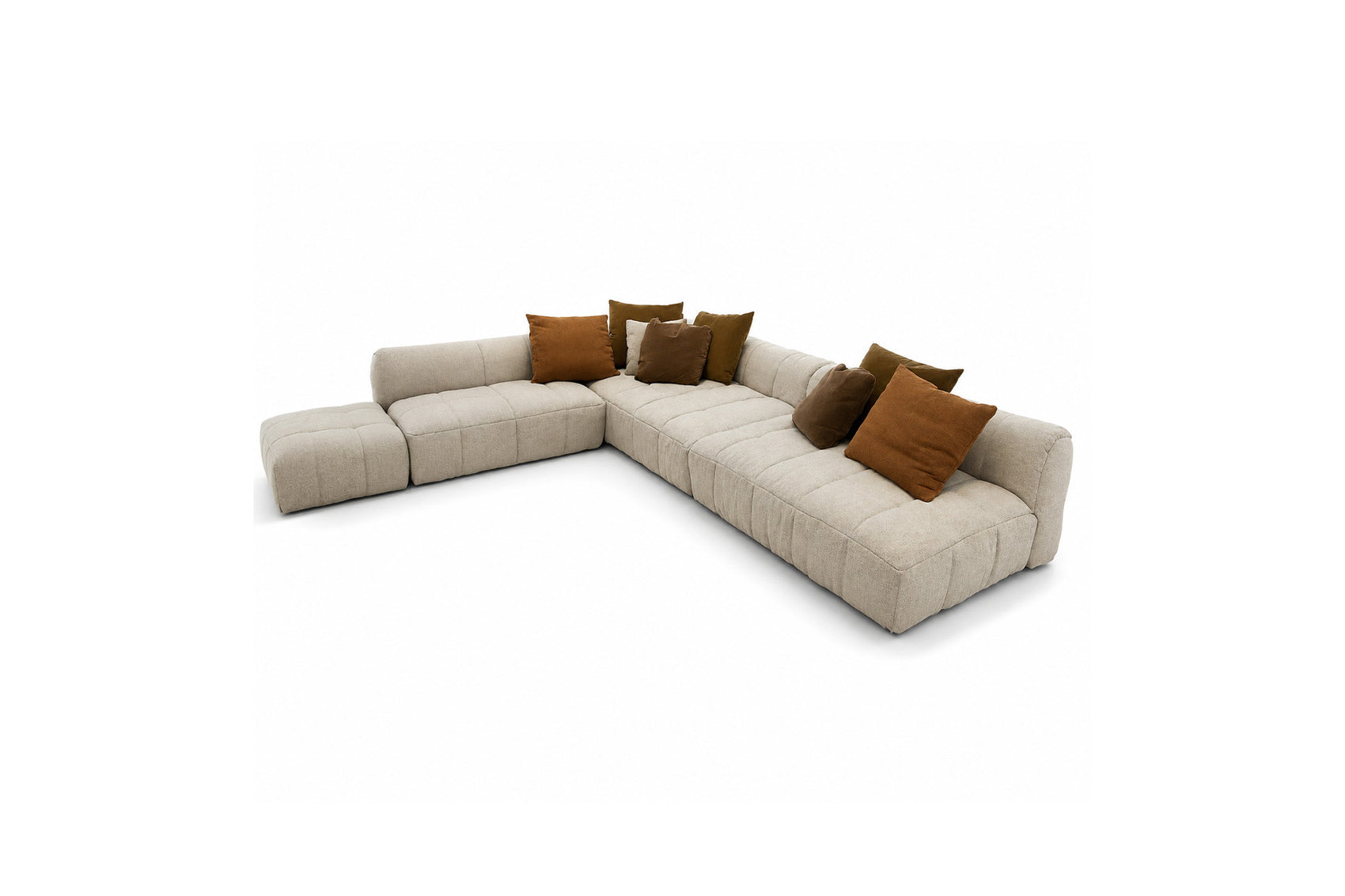 Strips corner sofa