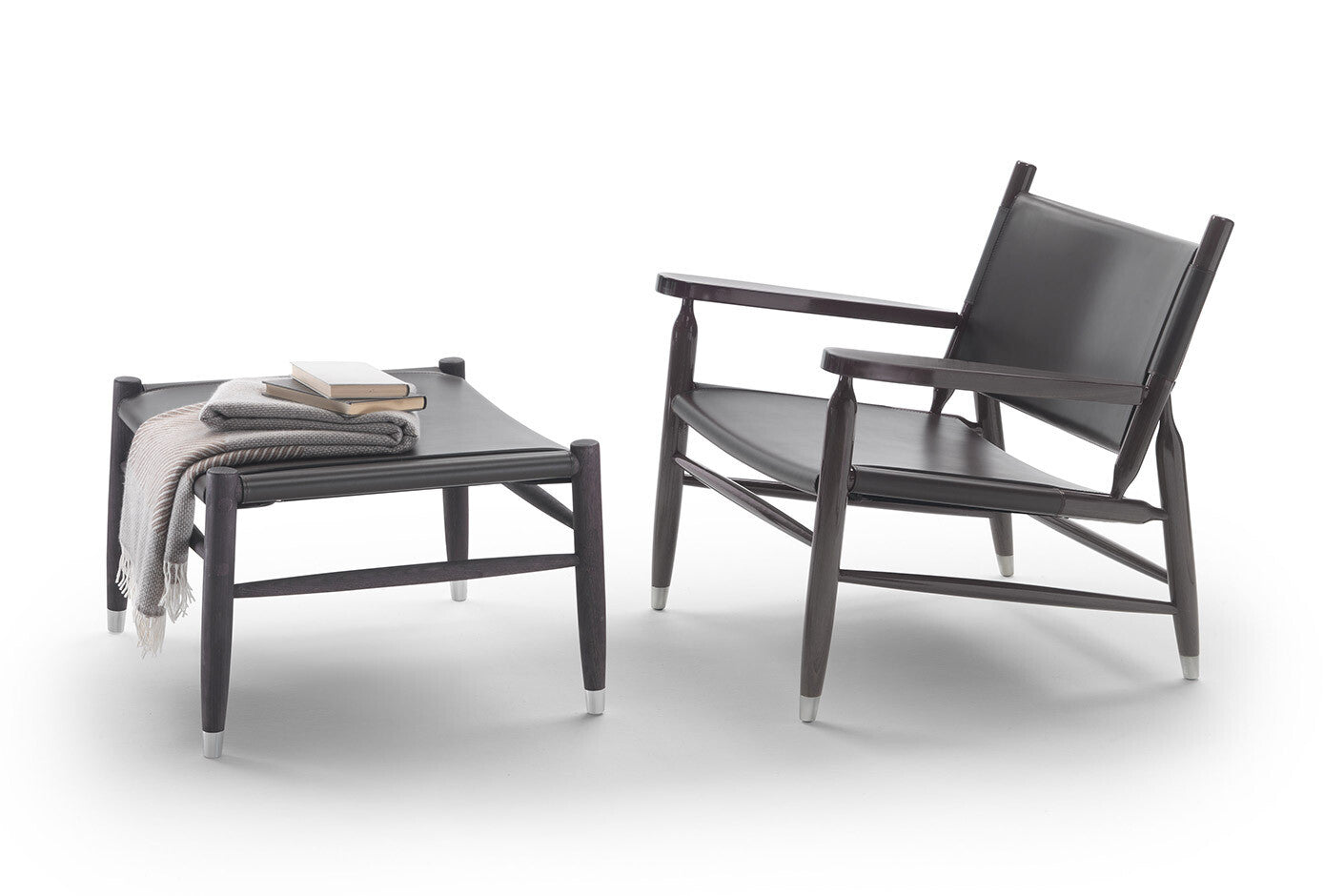 Tessa leather armchair