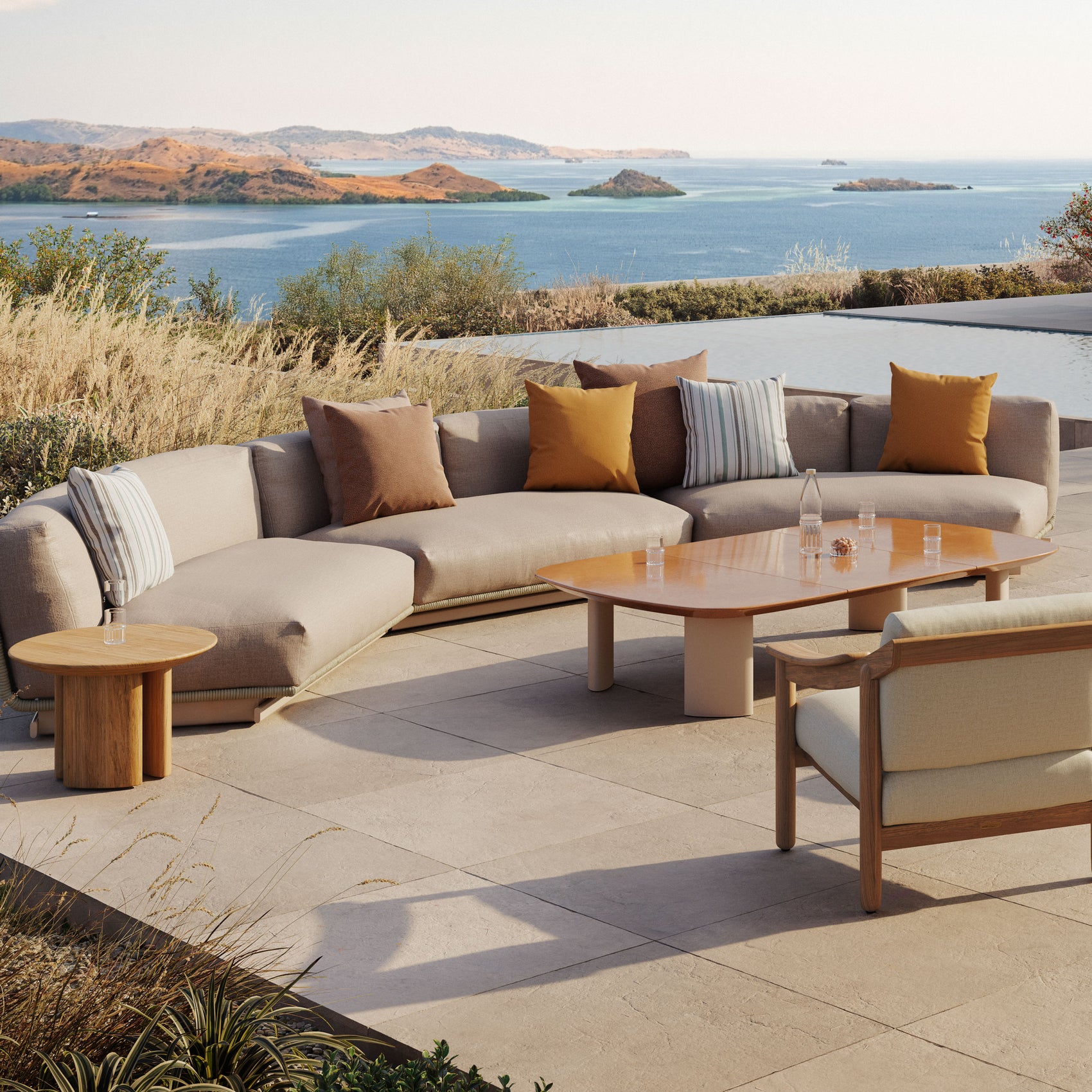 Tilos outdoor sofa