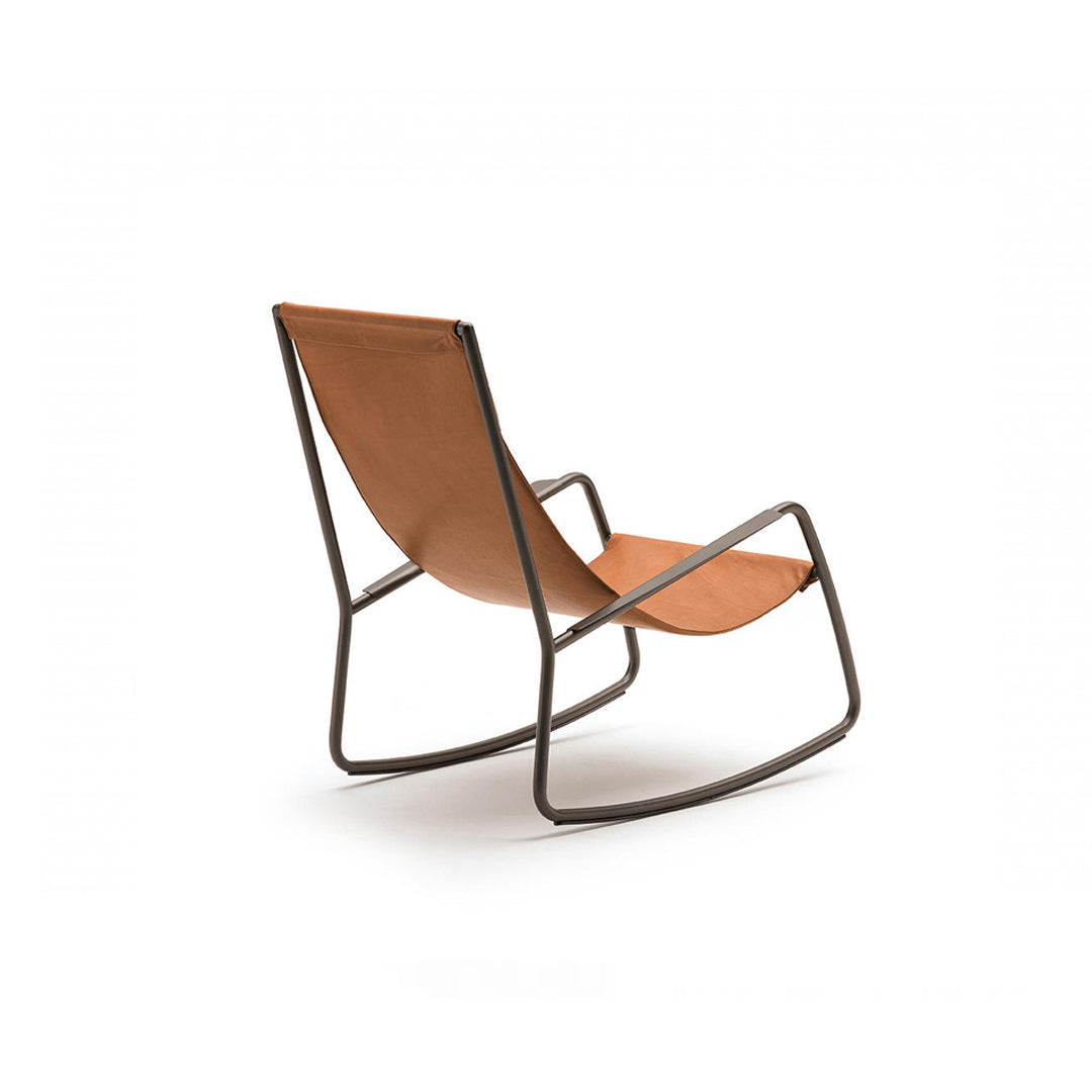 Flow rocking armchair