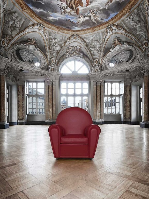 Vanity Fair XC armchair and pouf