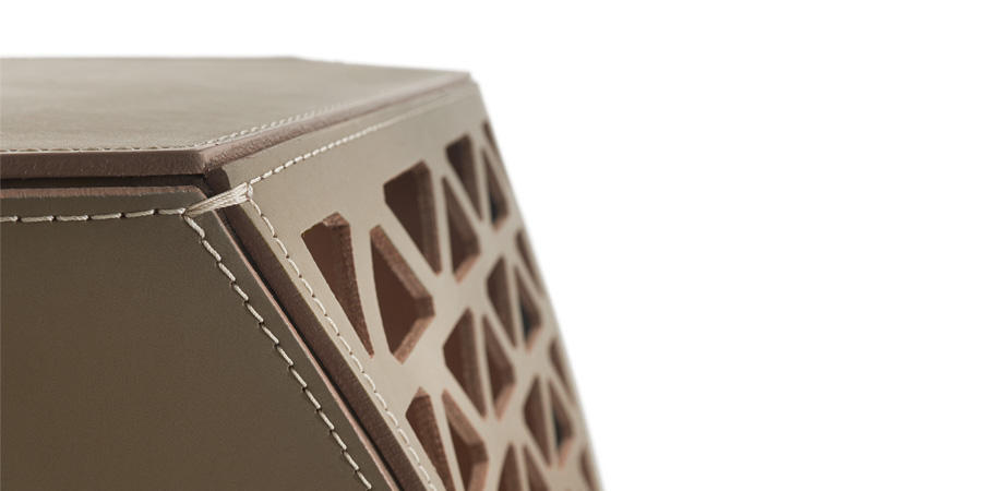 Hudson ottoman