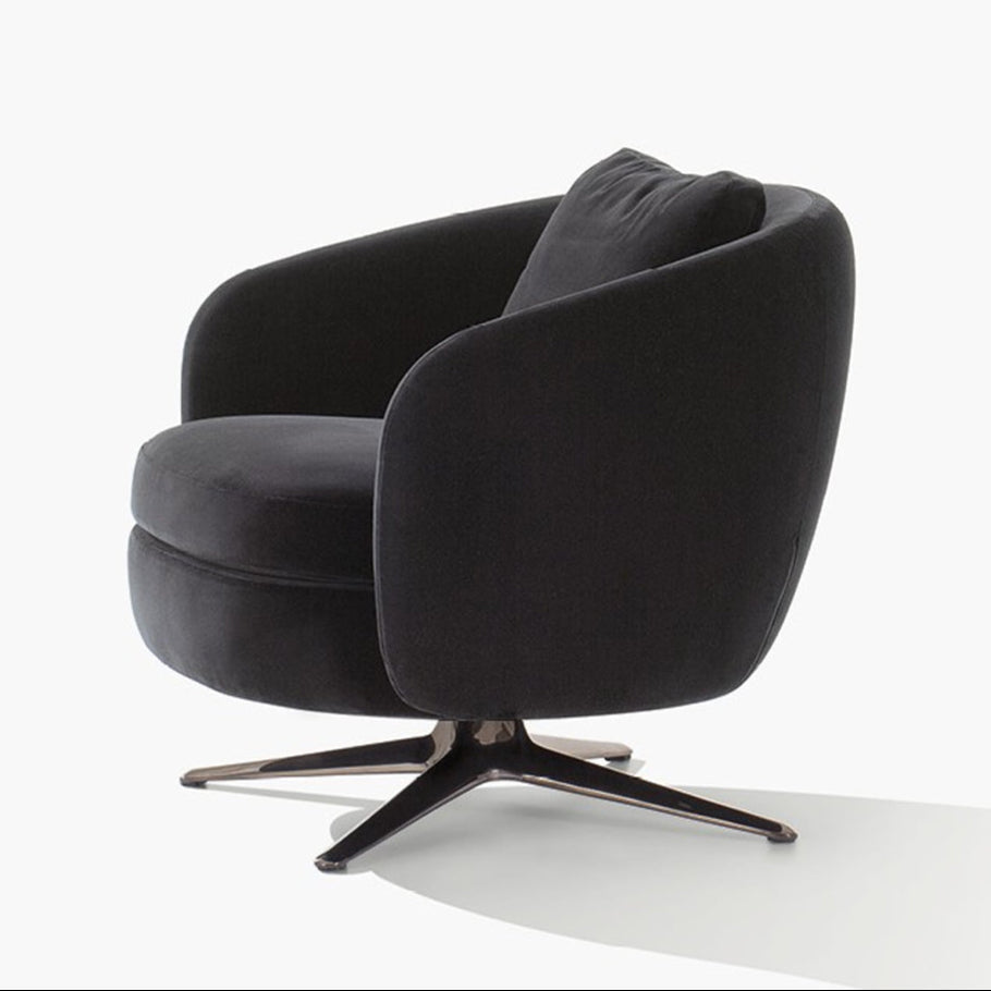 Orbis swivel armchair