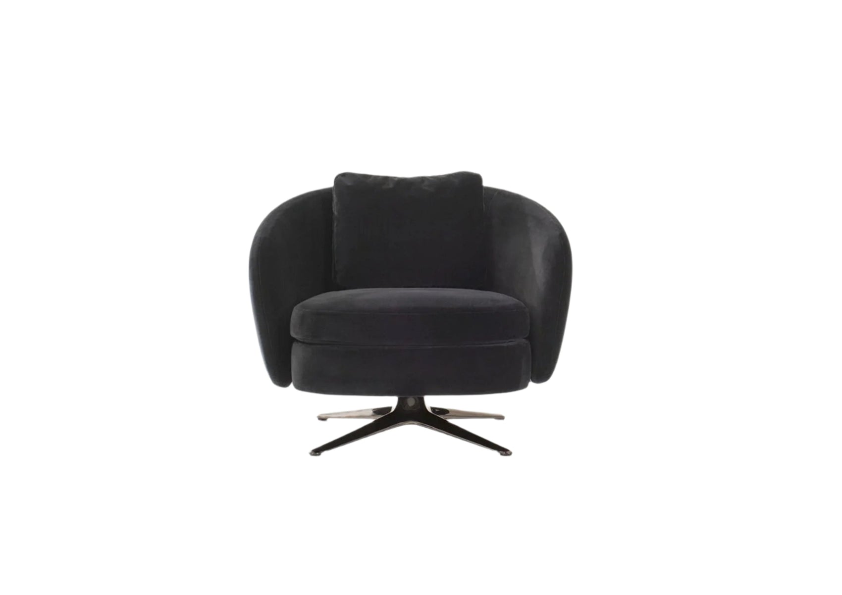 Orbis swivel armchair