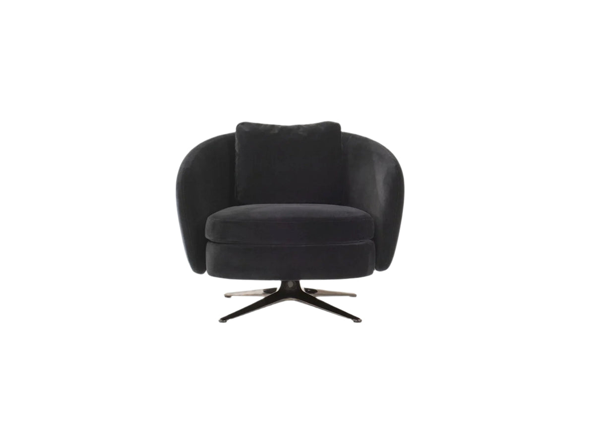 Orbis swivel armchair