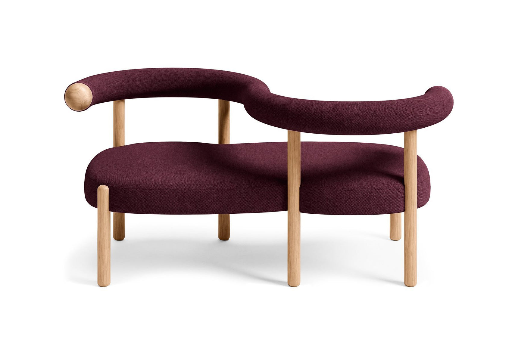 Rondevù vis a vis armchair