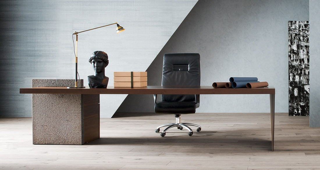H_O Desk by Poltrona Frau