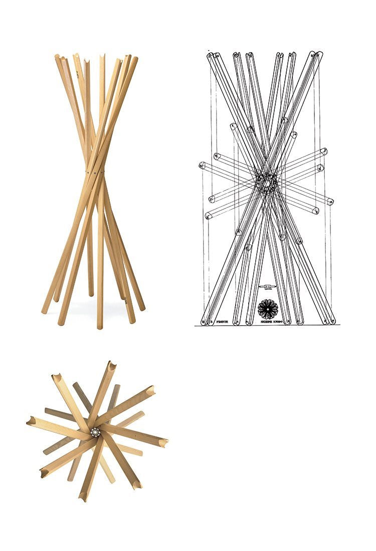 Sciangai coat stand